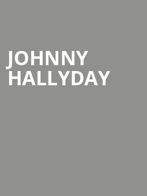 Johnny Hallyday at Royal Albert Hall